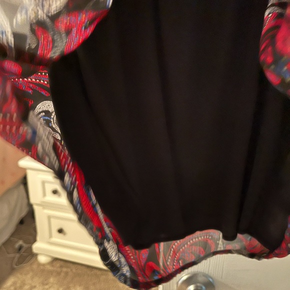 Bebop Juniors multi colored dress with lining underneath. Size large. - Picture 2 of 3